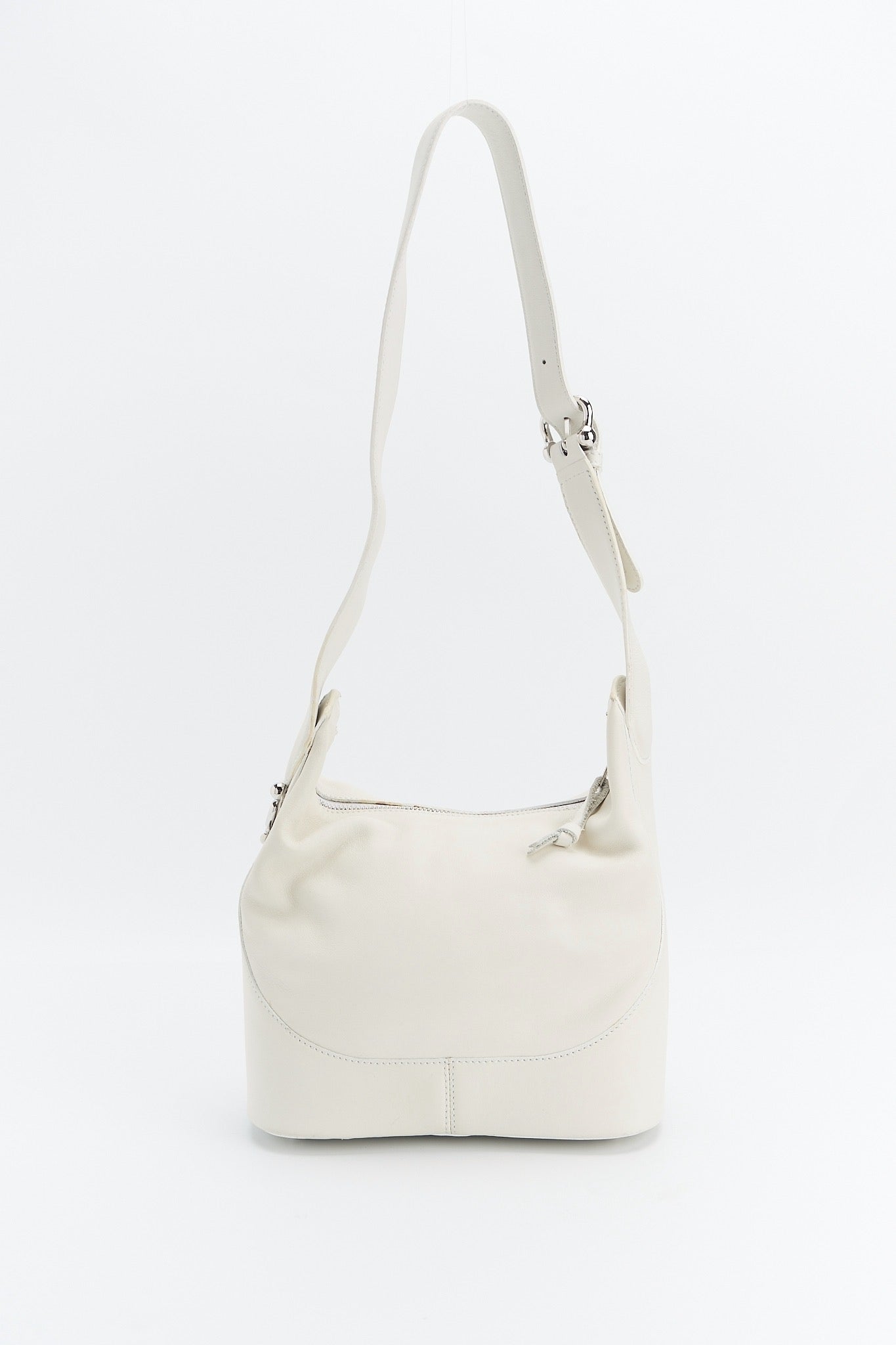 Loewe shoulder bag white color