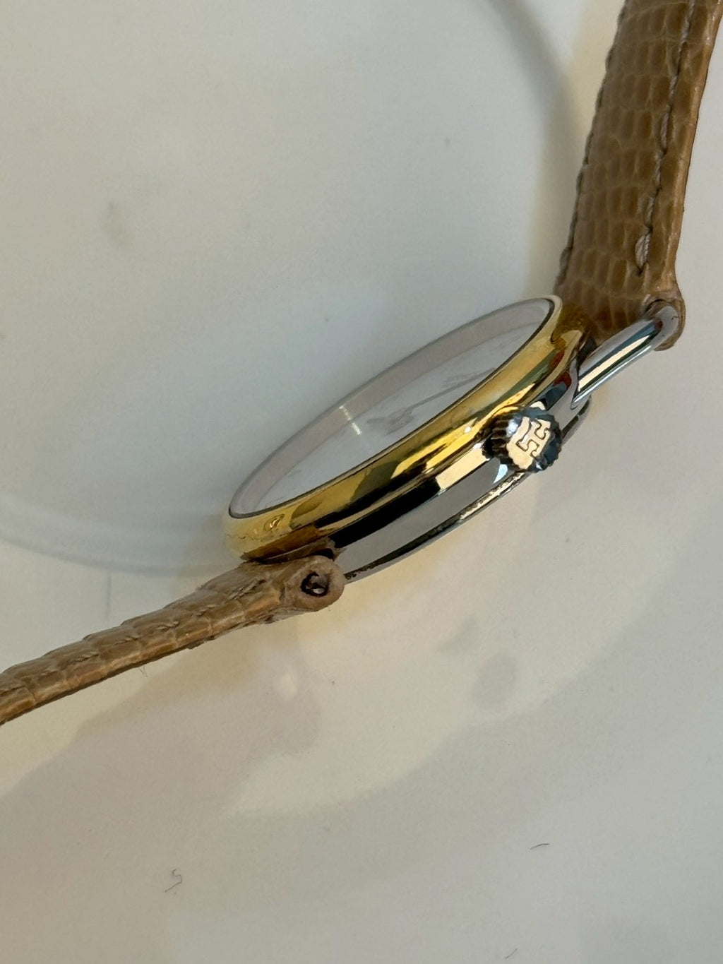 Hermes vintage twoton white c.7923