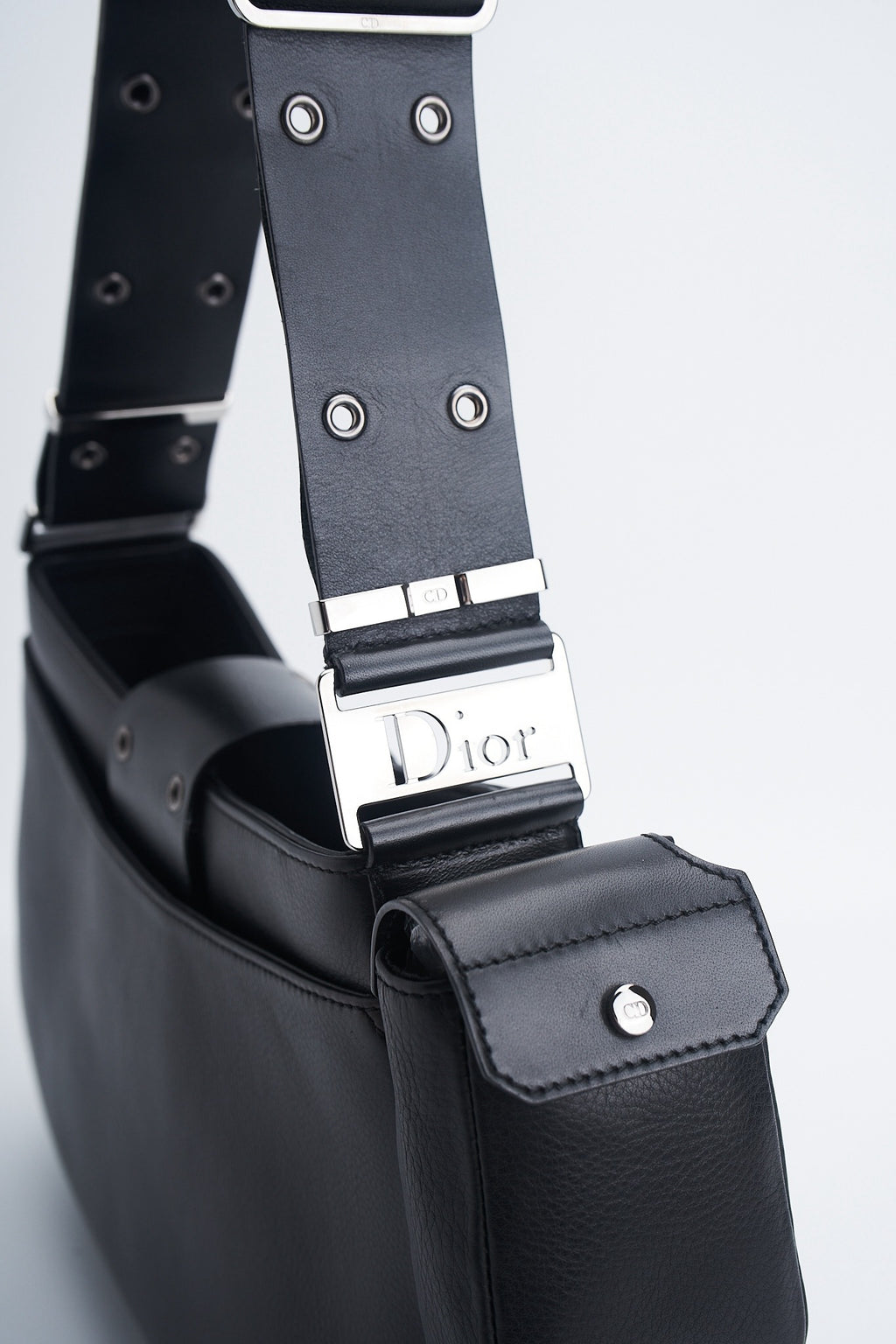 Dior street-chic shoulder
