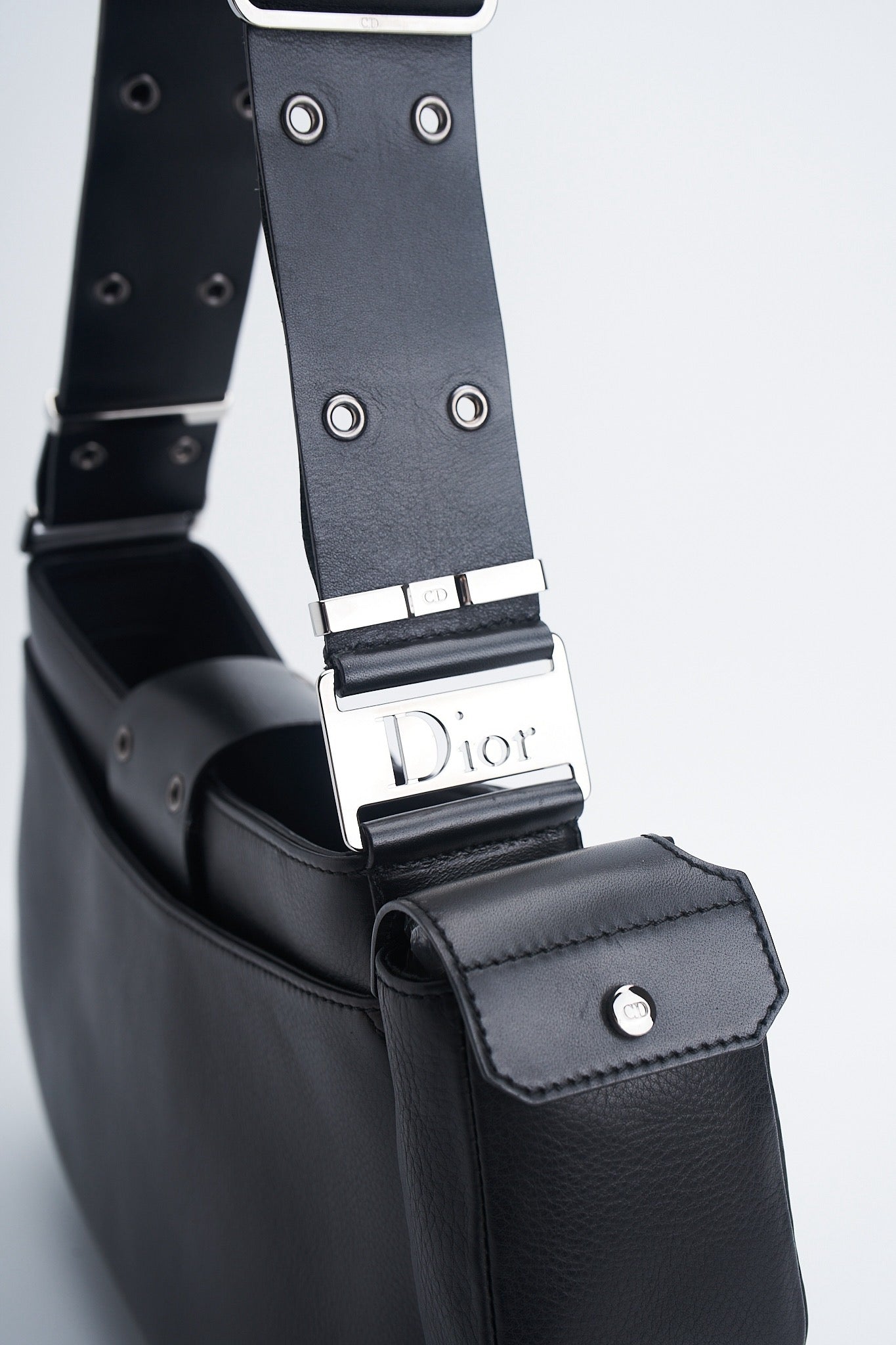 Dior street-chic shoulder