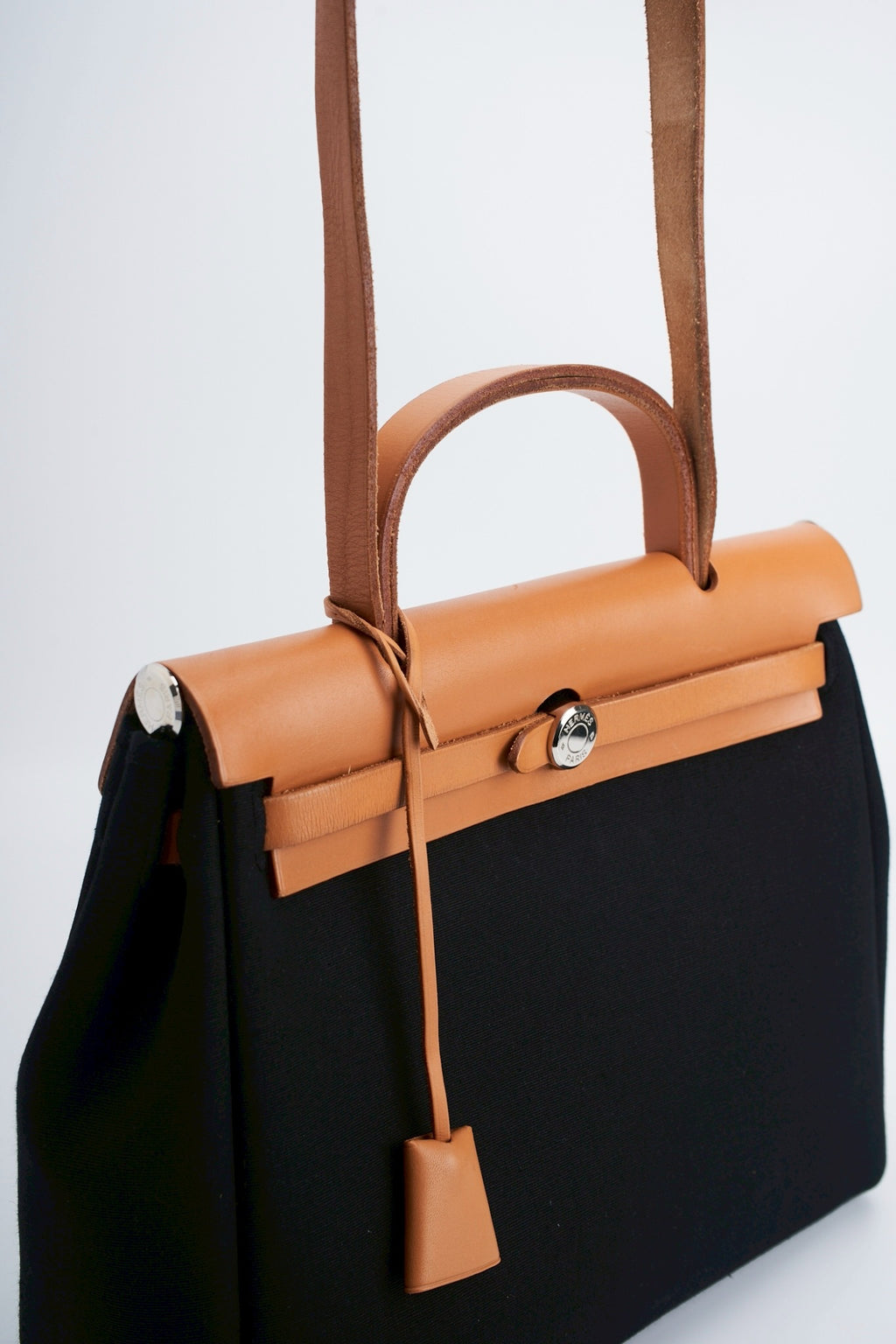Hermes herbag31 black brown