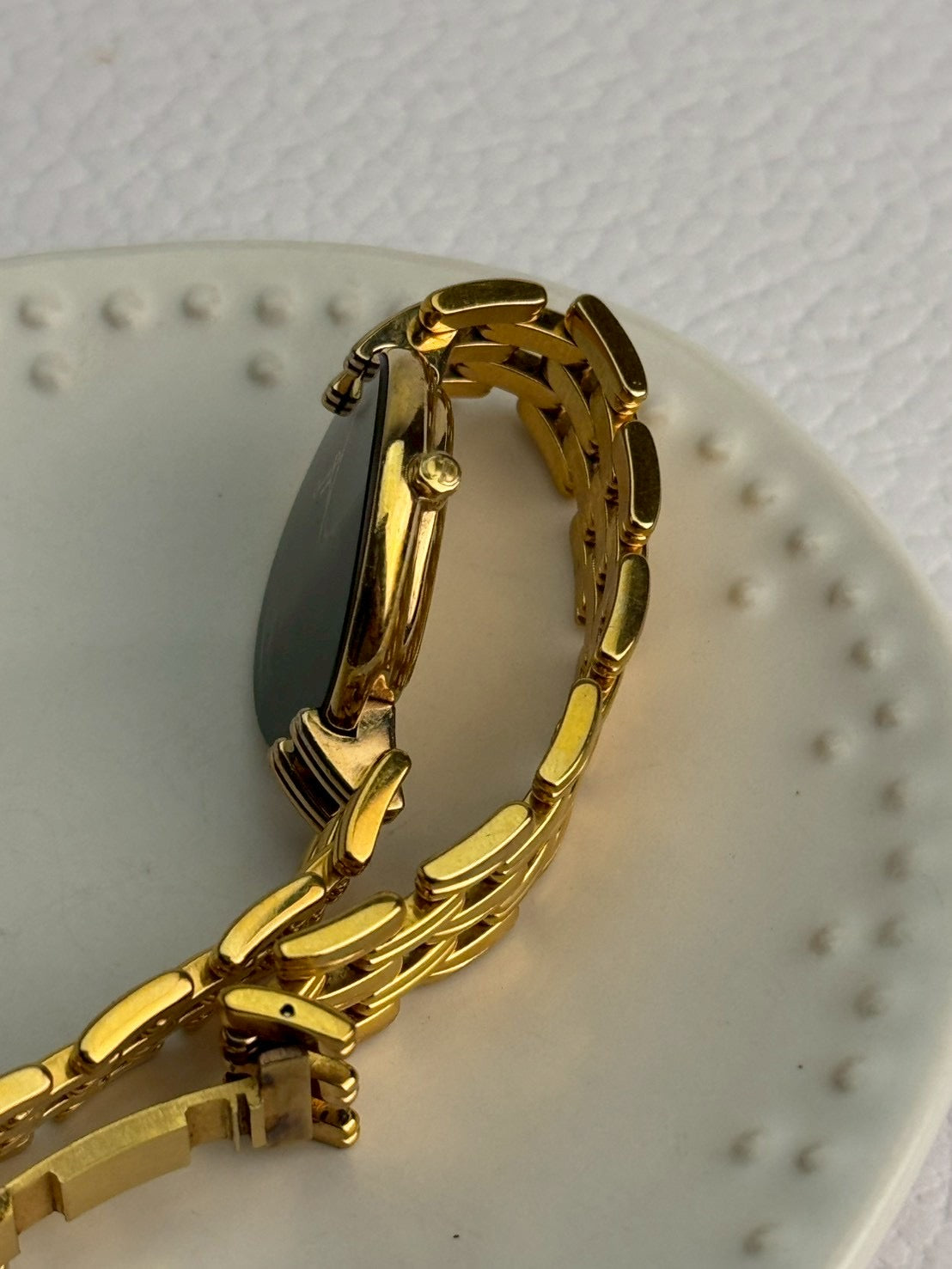 Dior black dial gold sizeM c.7686