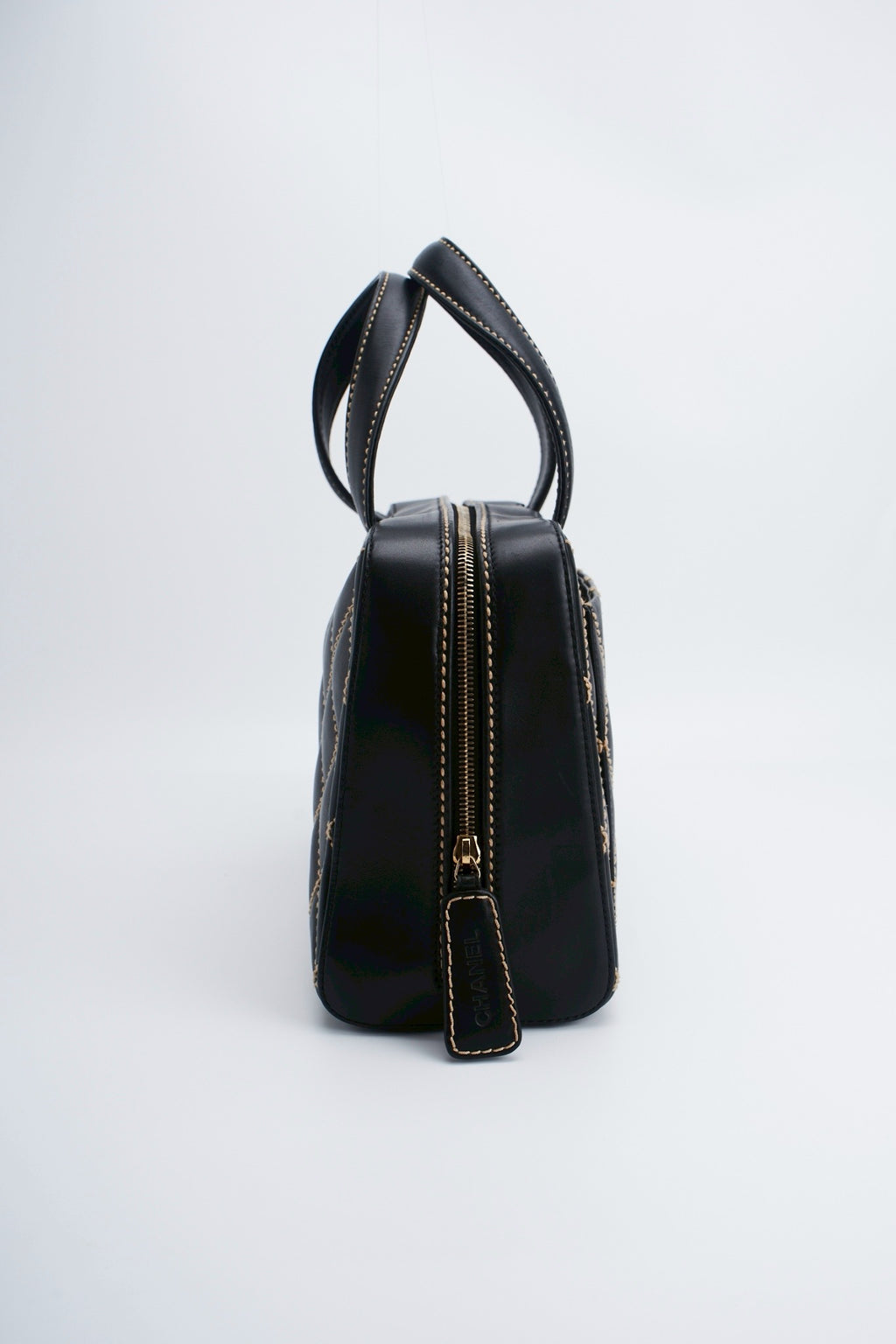 Chanel quilted hand bag
