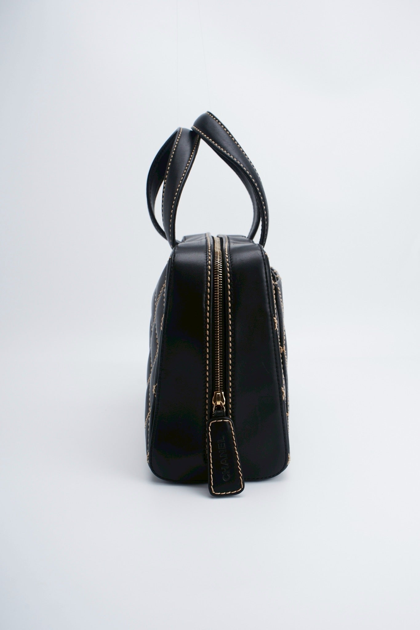 Chanel quilted hand bag