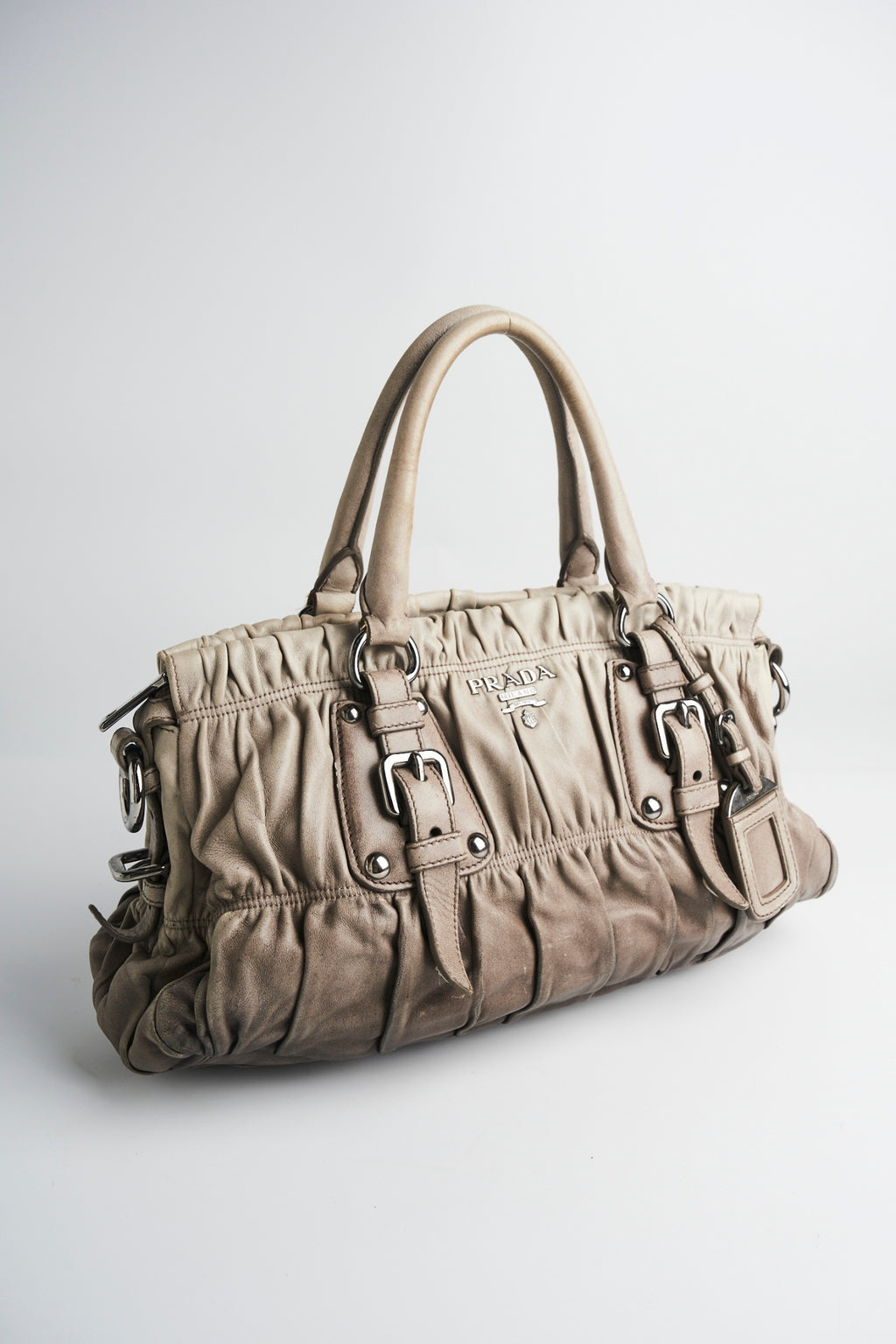 Prada Ombre Gaufre leather