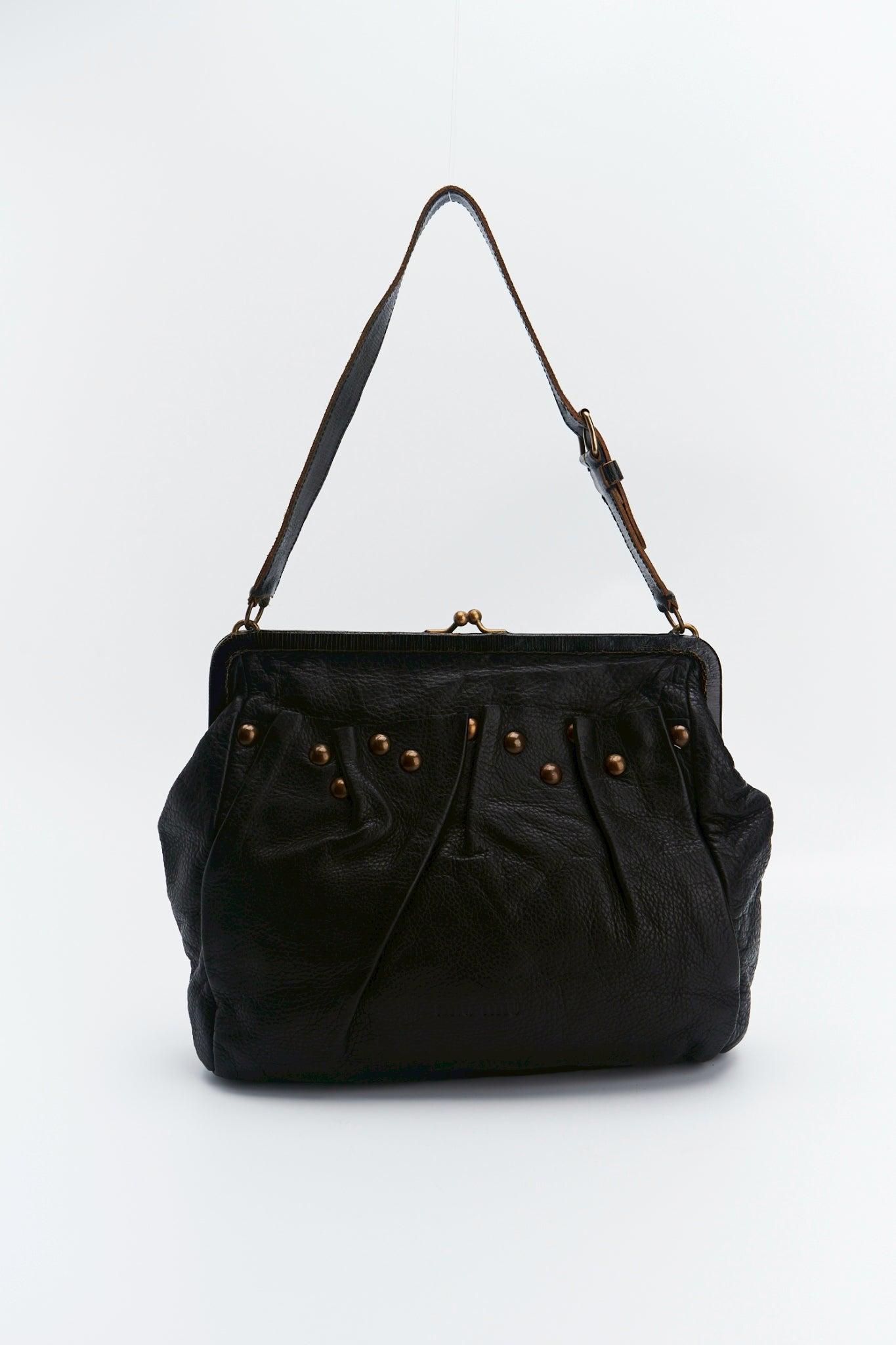 Miumiu leather shoulder bag
