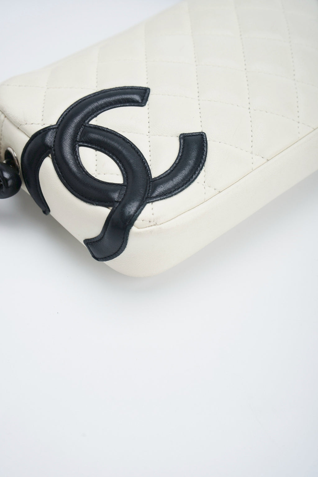 Chanel cambon white shoulder bag