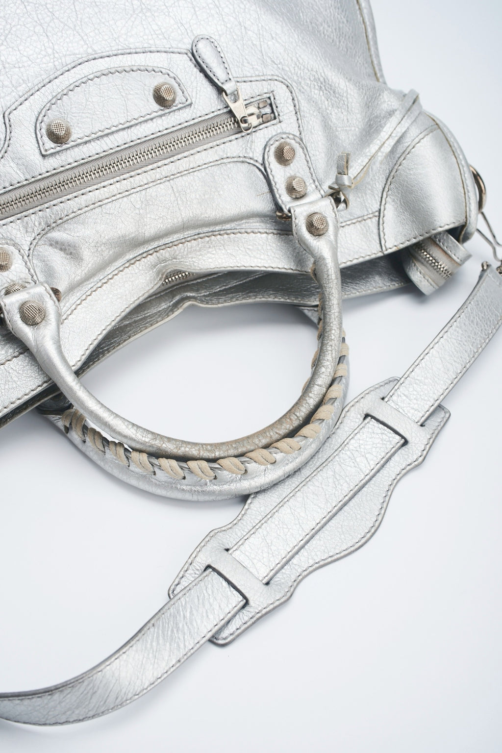 Balenciaga giant city silver