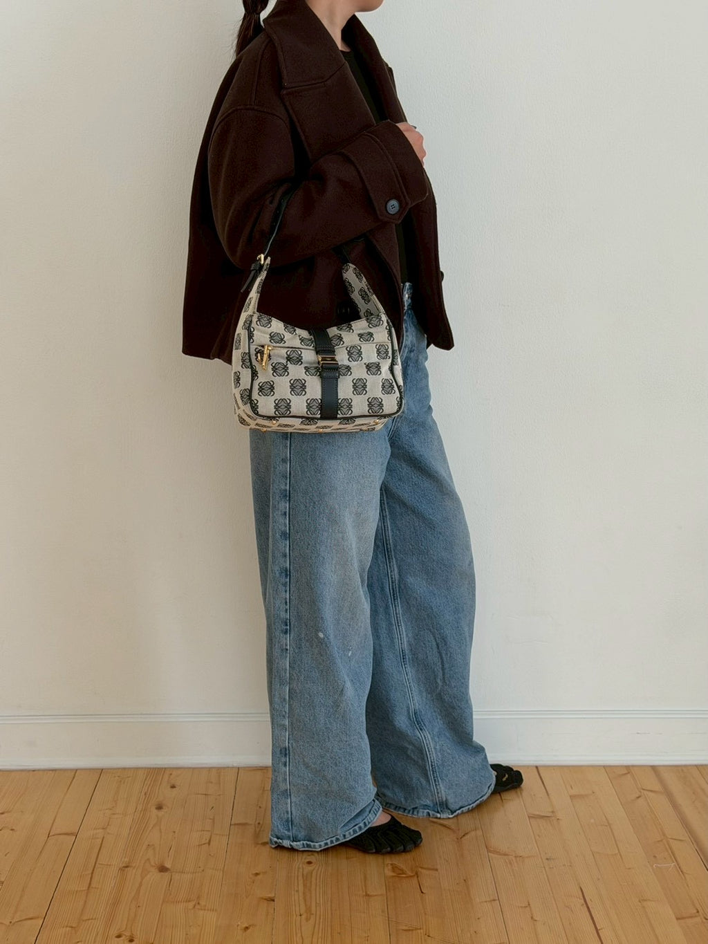 Loewe monogram shoulder