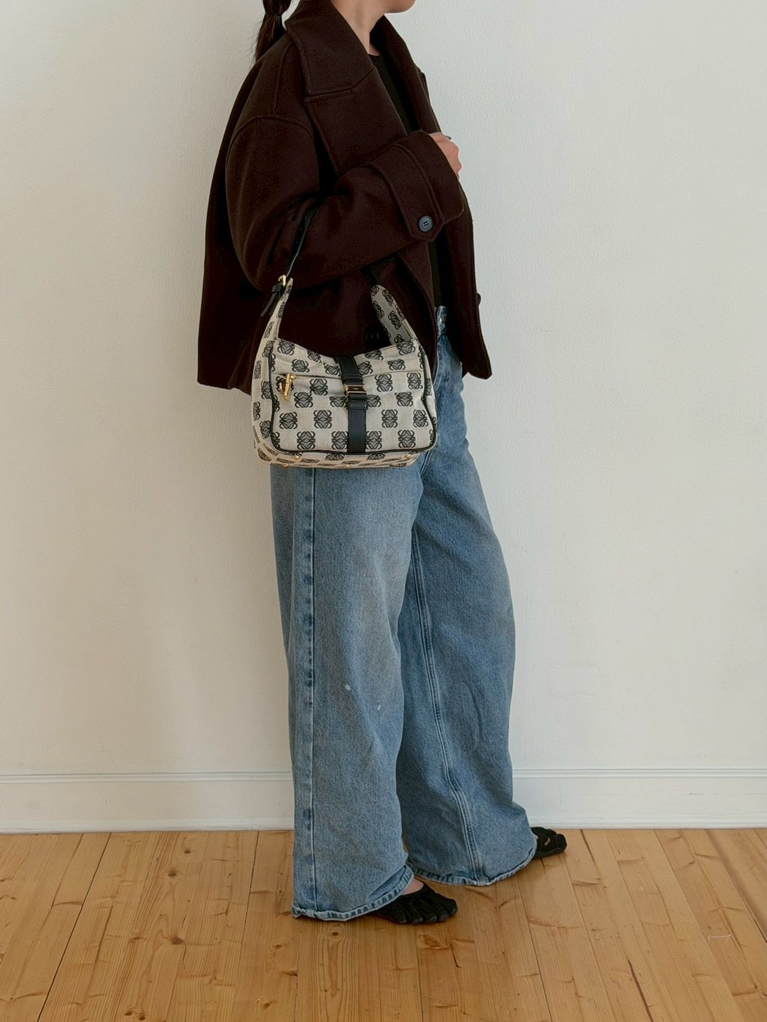 Loewe monogram shoulder