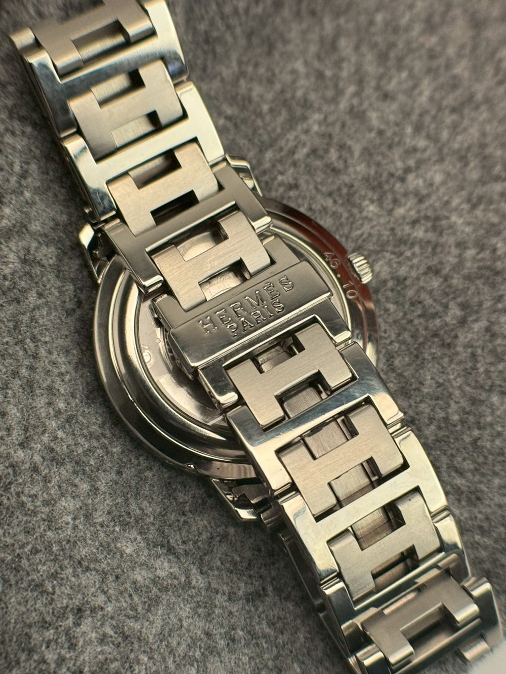 Hermes clipper chronograph c.6093