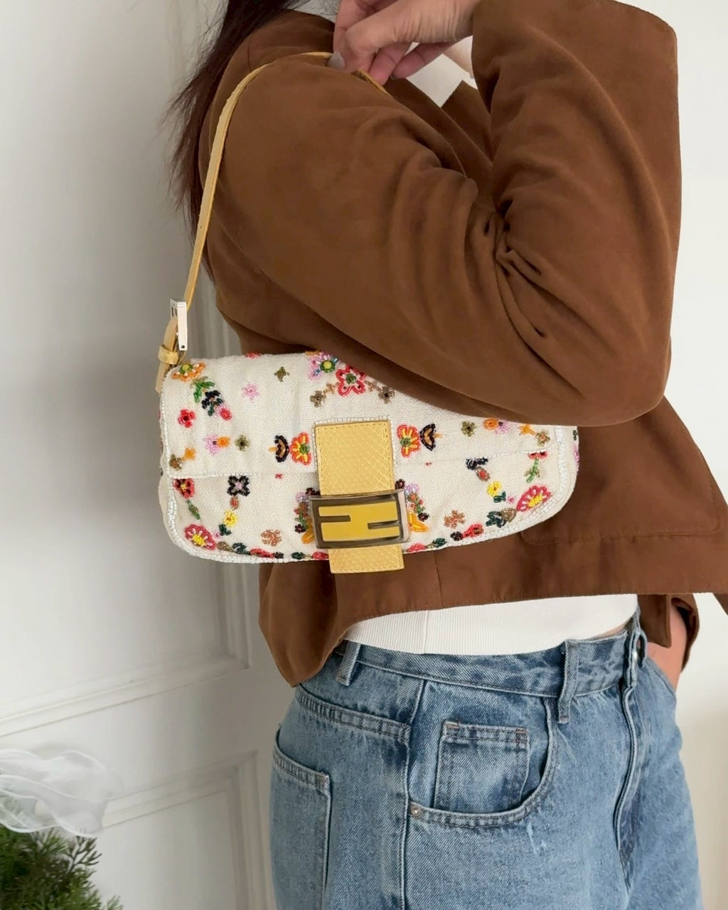 Fendi baguette beaded