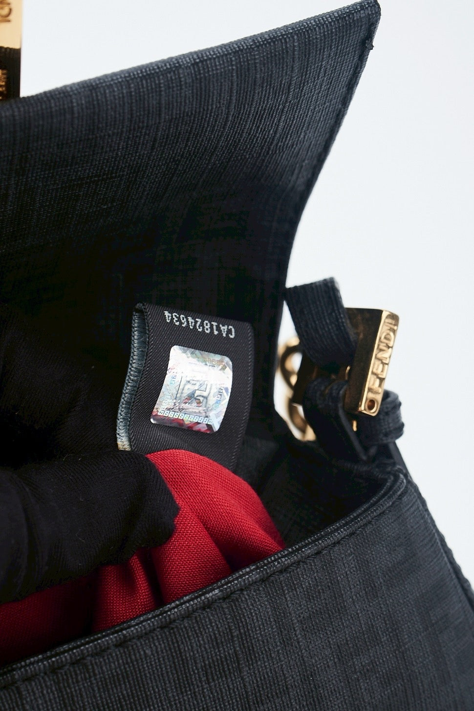 Fendi baguette chain bag