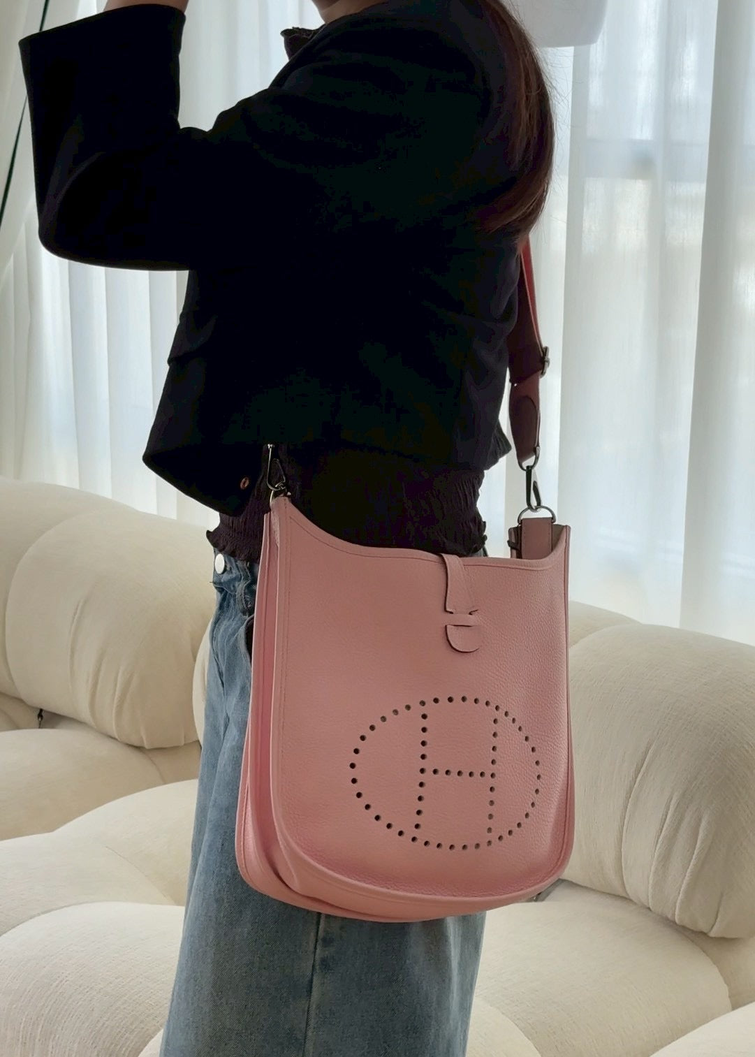 Hermes Evelyne29 rose saku