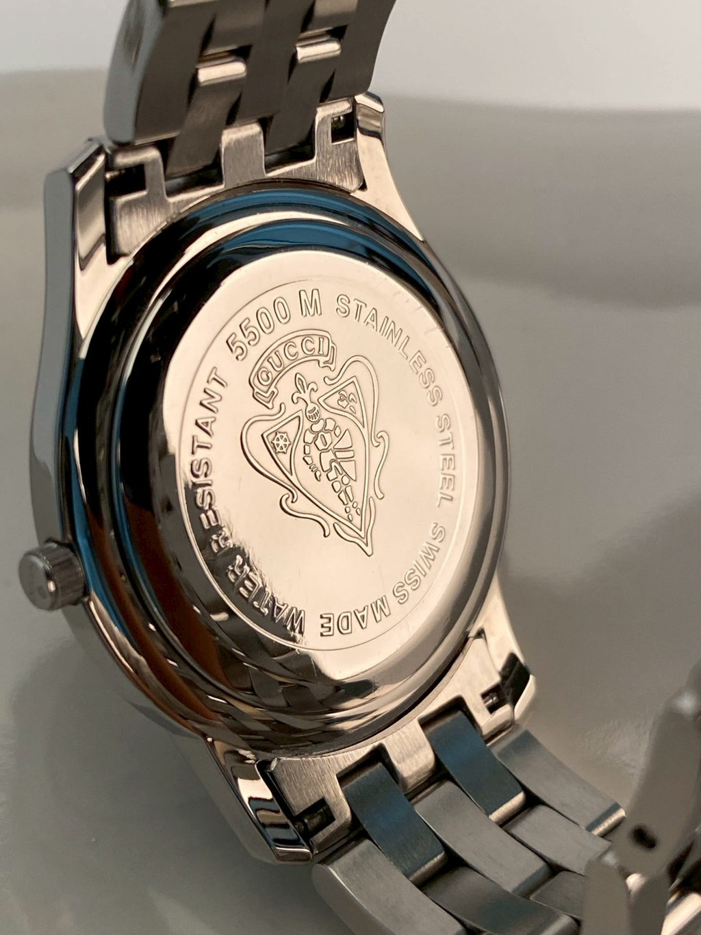 Gucci 5500M silver