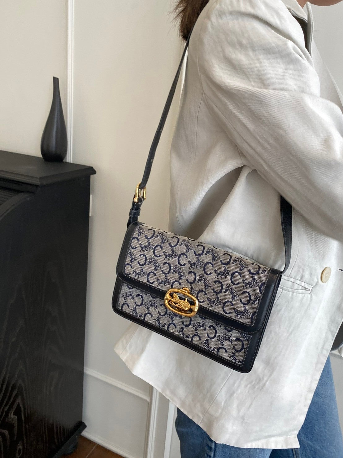 Celine horse-bit buckle