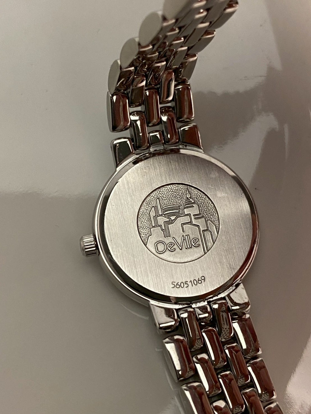 Omega diville white dial stainless c.1069