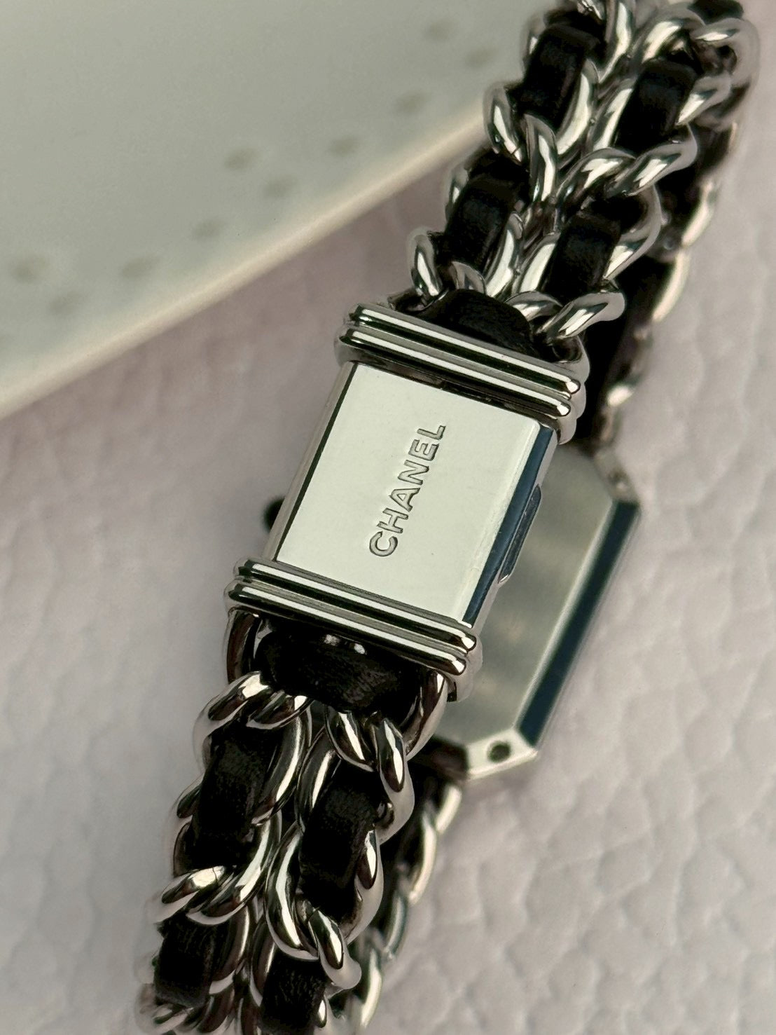Chanel premiear silver Lsize c.78712