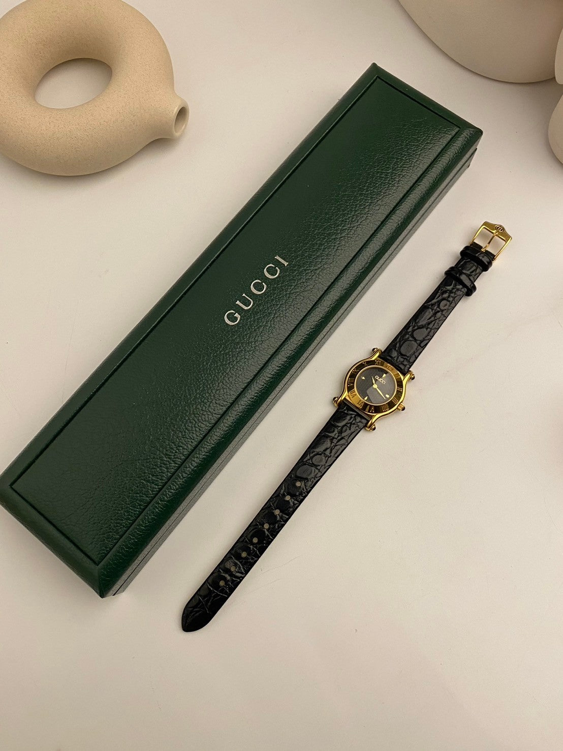 Gucci black dial 6500L