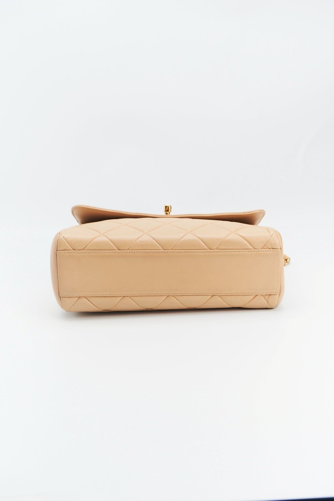 Chanel Quilted shoulder bag beige