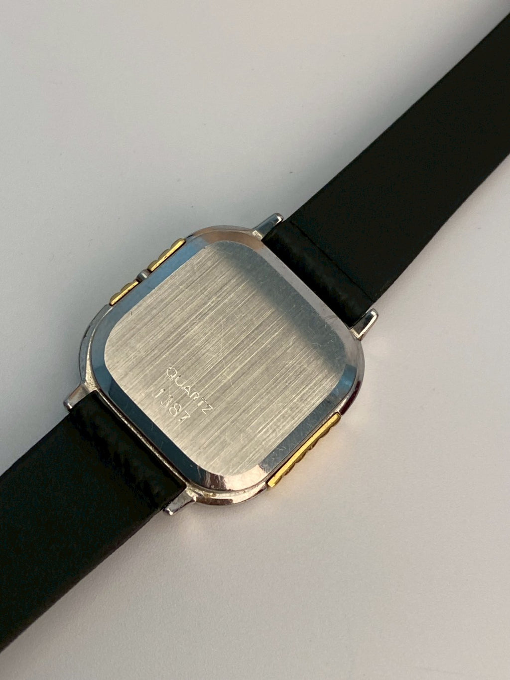 Omega deville white dial twotone 1387