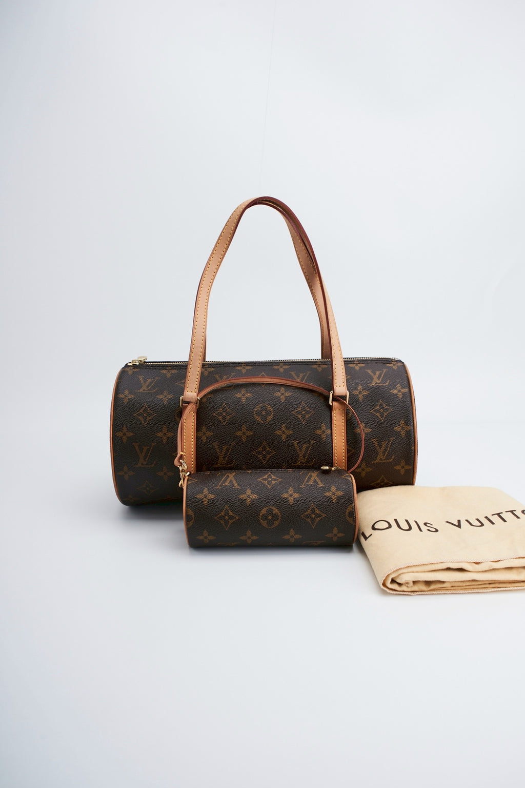 Louis Vuitton papillon with mini bag