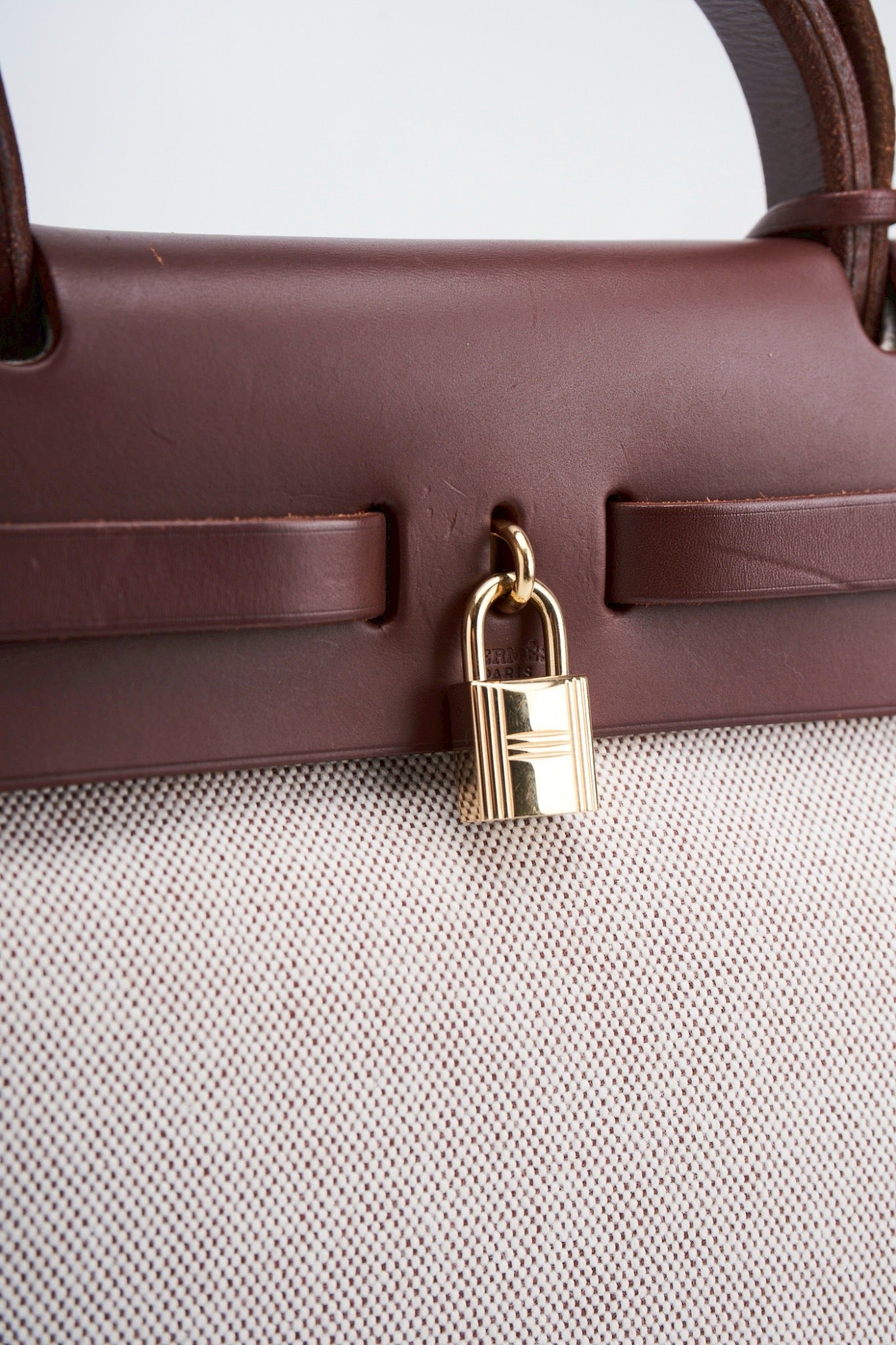 Hermes herbag31 redbrown