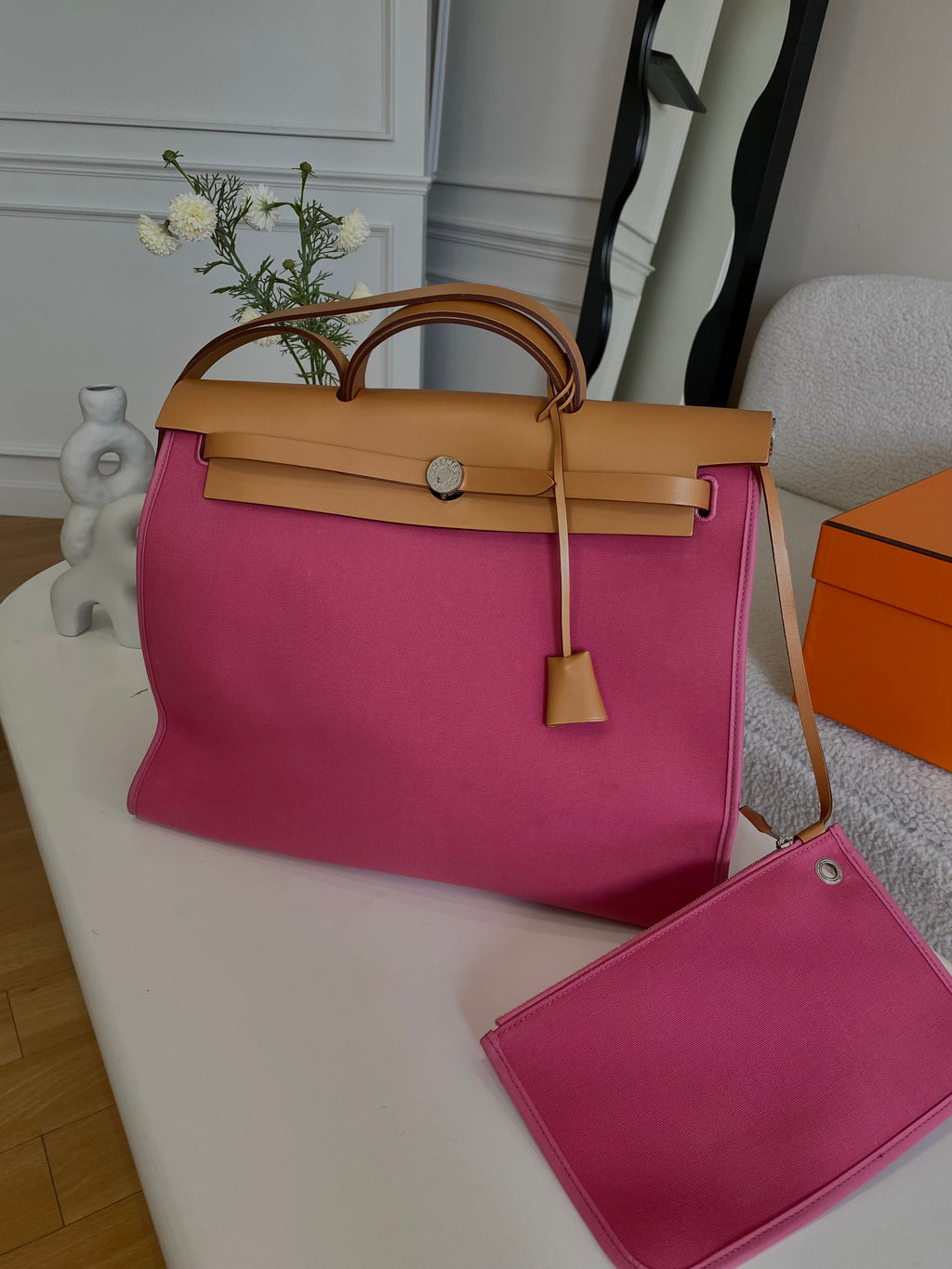 Hermes Herbag 39”
