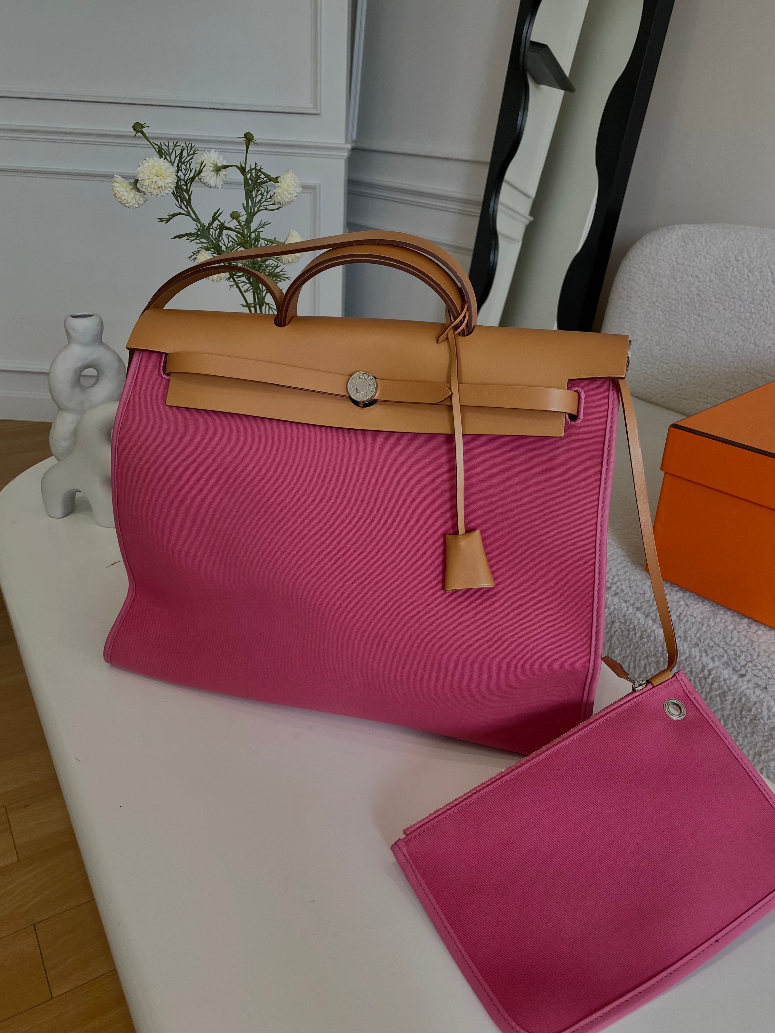 Hermes Herbag 39”